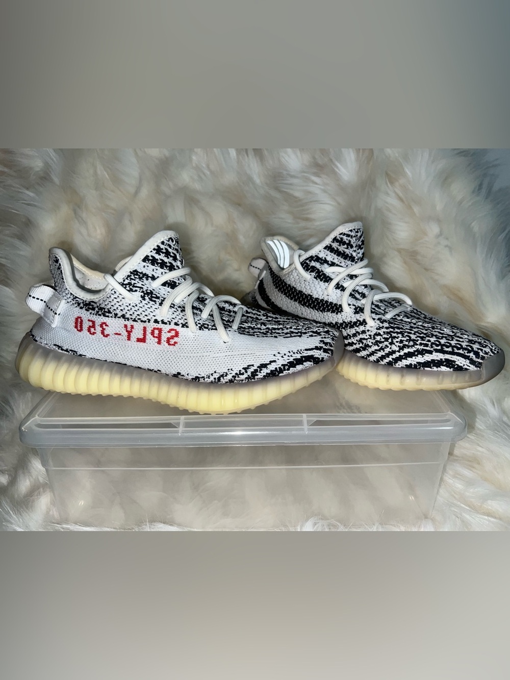adidas Yeezy Boost 350 V2 Zebra CP9654 Men’s Size 5/Women’s Size 7